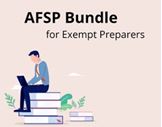 Picture of AFSP Bundle for Exempt Tax Preparers